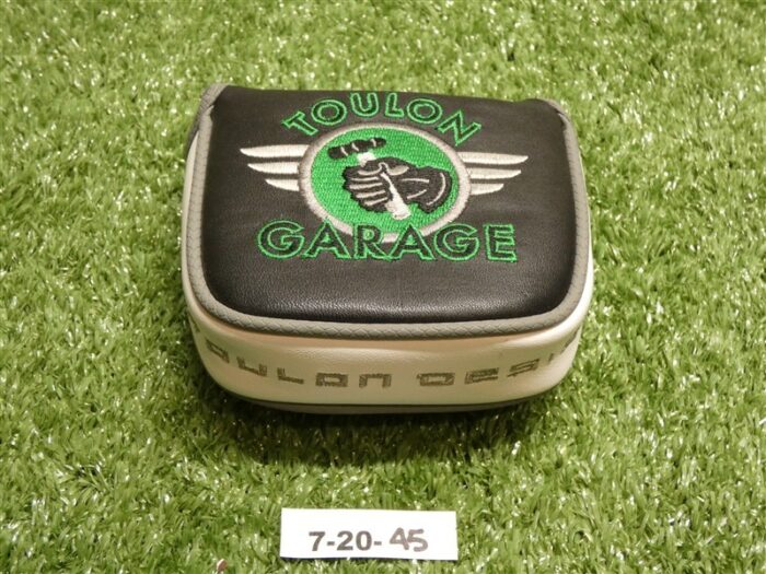 Odyssey Toulon Garage Mallet Putter Headcover White/Black/Green Excellent