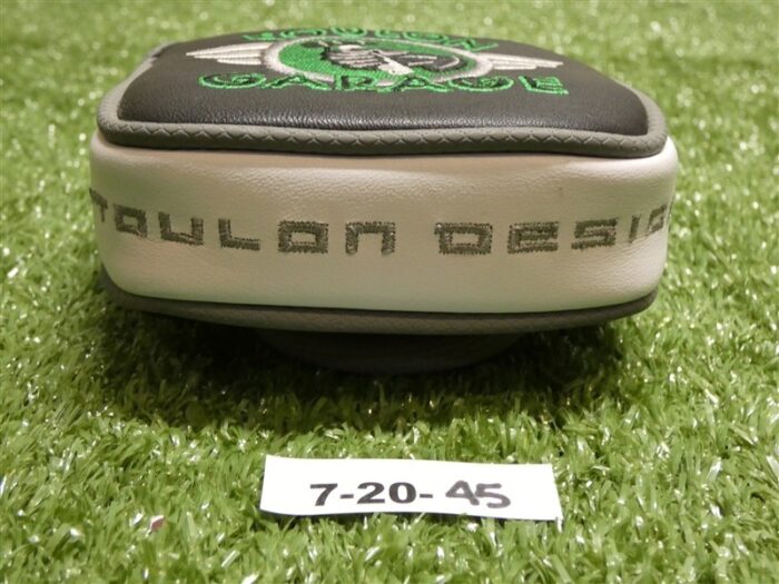 Odyssey Toulon Garage Mallet Putter Headcover White/Black/Green Excellent