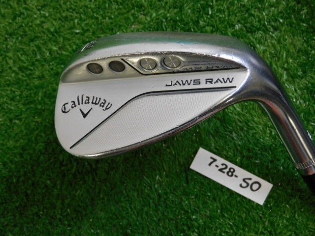 Callaway Jaws Raw Chrome 60* 12* Lob Wedge W Grind DG 115 Spinner Steel