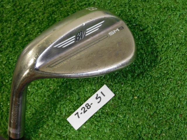 Titleist Vokey SM9 Brushed Steel 60* 10* Left Hand Lob Wedge S Grind DG Steel