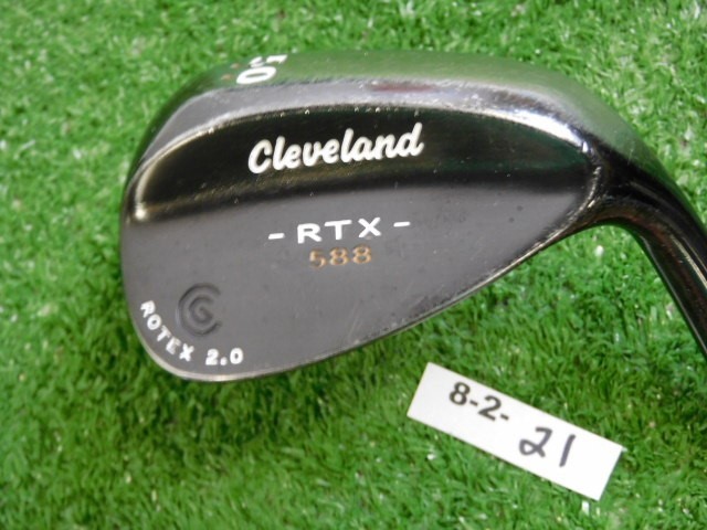Cleveland 588 RTX 2.0 Black Satin 50* 10* Pitching/Gap Wedge DG Steel