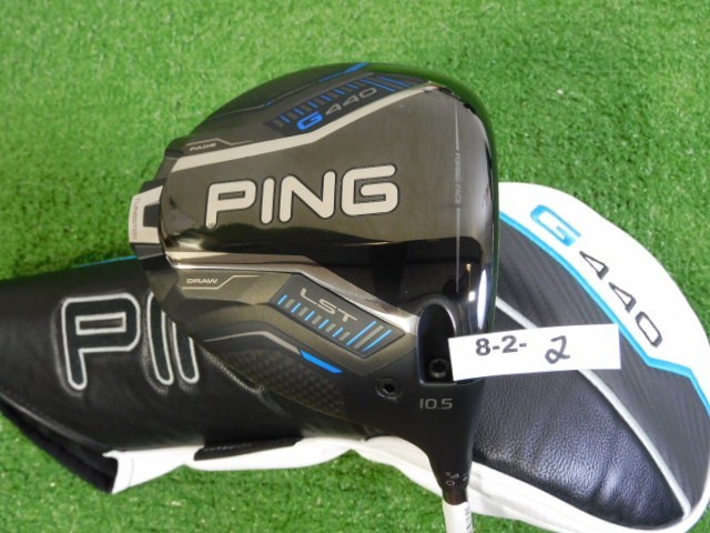 PING G440 LST 10.5* Driver Tour 2.0 Black 65 Stiff Graphite with Headcover Mint