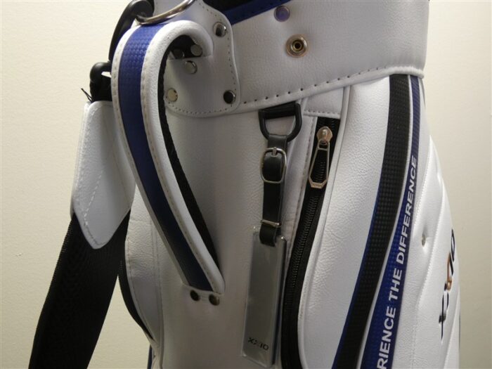 XXIO Lightweight Caddy Golf Cart Bag 4-Way White/Blue New
