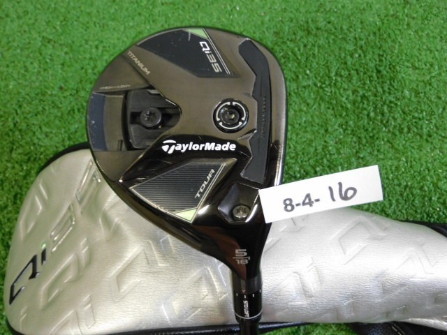 TaylorMade 2025 Qi35 Tour 18* 5 Wood C6 Blue TiNi 70 Stiff with HC 42″ Excellent