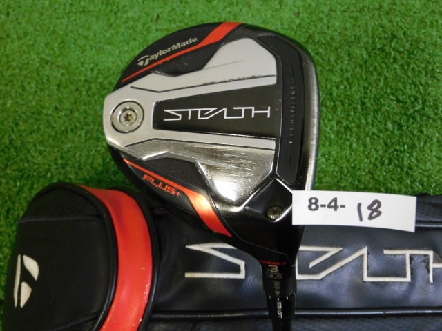 TaylorMade Stealth Plus Rocket 13.5* 3 Wood C6 Blue TiNi 70 Stiff Graphite w HC