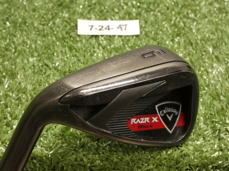 Callaway RAZR X Black Left Hand 9 Iron 75g Regular Graphite
