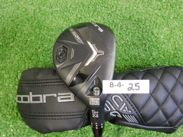 Cobra DS-Adapt 24* 5 Hybrid KBS PG 85 Stiff Graphite w HC & Mid Grip Excellent