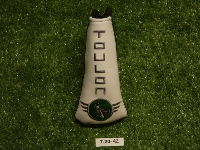 Odyssey Toulon Garage Blade Putter Headcover White/Black/Green Excellent