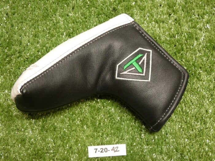 Odyssey Toulon Garage Blade Putter Headcover White/Black/Green Excellent