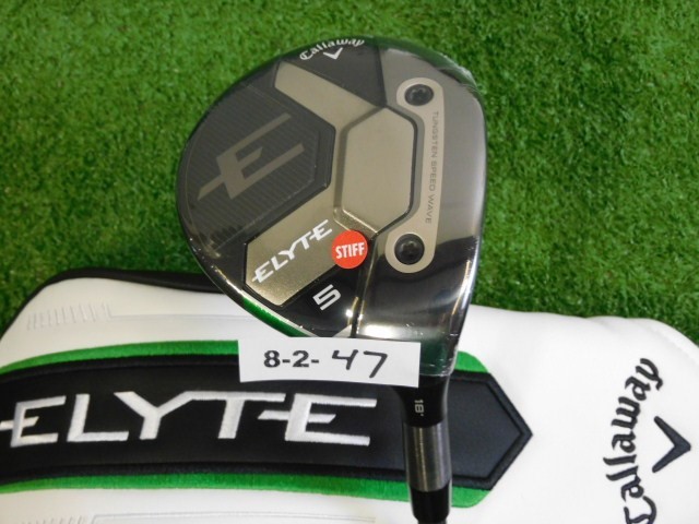 Callaway 2025 Elyte 18* 5 Wood Denali Charcoal 60g 6.0 Stiff Graphite w HC New