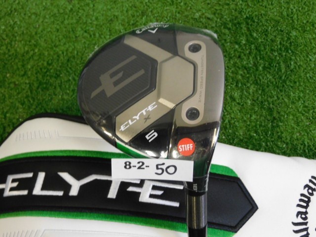 Callaway 2025 Elyte X 18* 5 Wood Denali Charcoal 60g 6.0 Stiff Graphite w HC New