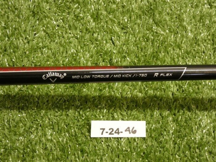Callaway RAZR X Black Left Hand 8 Iron 75g Regular Graphite
