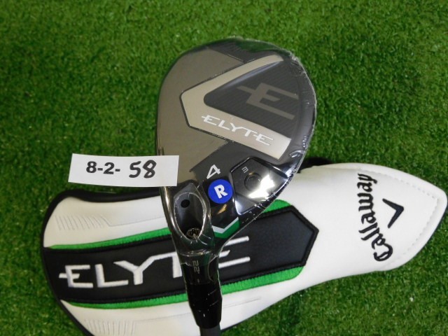 Callaway 2025 Elyte 22* Left Hand 4 Hybrid Denali Charcoal 60 5.5 Regular HC New