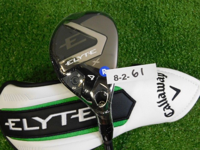 Callaway 2025 Elyte X 21* 4 Hybrid Denali Charcoal 60g 5.5 Regular with HC New