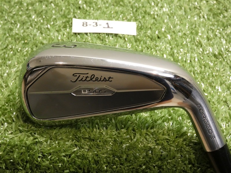 Titleist 2023 U505 20* 3 Iron Utility HZRDUS 80g 6.0 Stiff Graphite Excellent