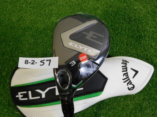 Callaway 2025 Elyte 19* Left Hand 3 Hybrid Denali Charcoal 70g 6.0 Stiff HC New