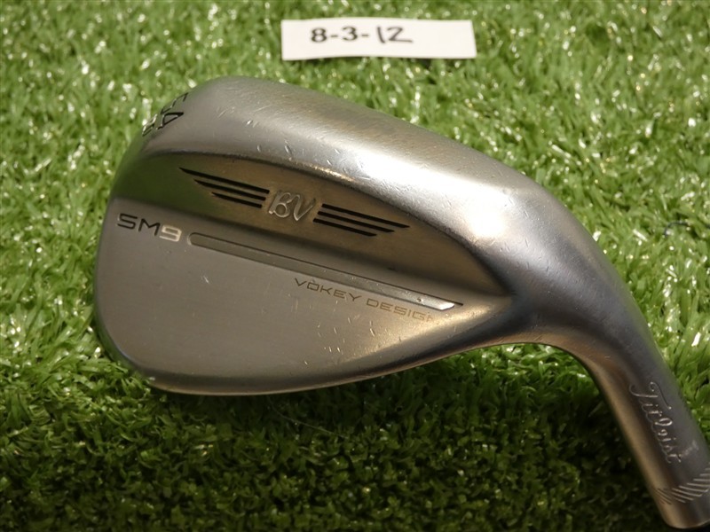 Titleist Vokey SM9 54* 12* Sand Wedge D Grind Accra TZ 115i Extra Stiff Graphite