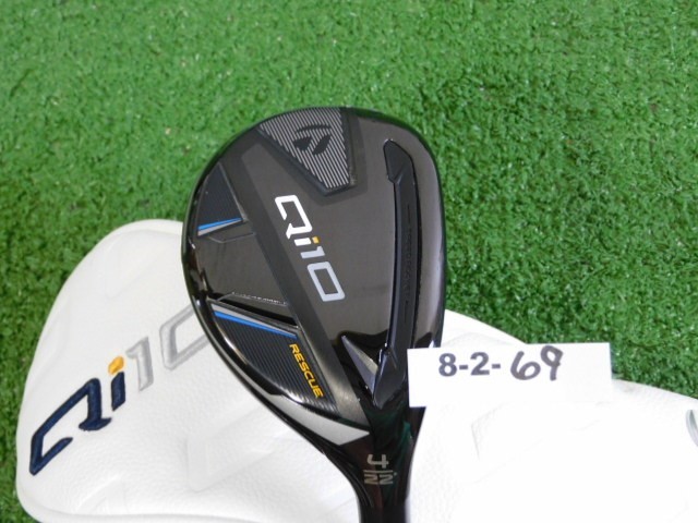 TaylorMade Qi10 22* 4 Hybrid Rescue Ventus TR 6 Regular Graphite w Headcover New