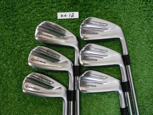 TaylorMade P790 Irons 4-9 (No P Wedge) Project X LZ 120 6.0 Stiff Steel Mid Grip