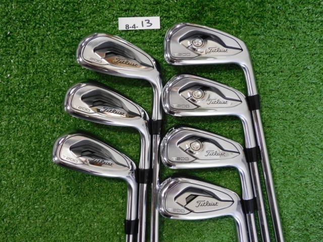 Titleist T200 Irons 5-P & 48* W Project X LZ 115g 5.5 Regular Steel