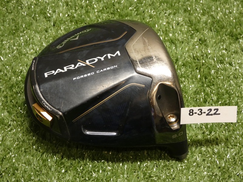 Callaway Paradym 9.0* Driver HEAD ONLY
