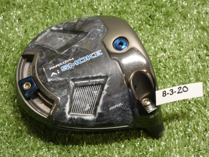Callaway Paradym Ai Smoke Max 9.0* Driver HEAD ONLY with Headcover Excellent