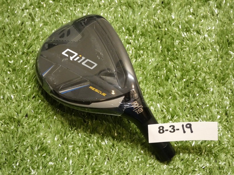 Taylormade Qi10 19* 3 Hybrid Rescue HEAD ONLY with Headcover New