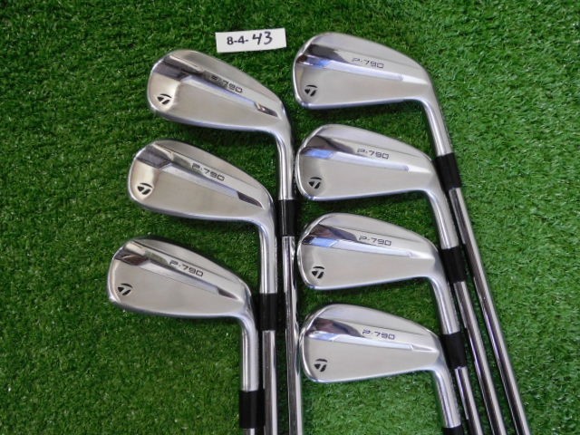 TaylorMade 2025 P790 Forged Irons 4-P KBS Tour Lite Stiff Steel Excellent