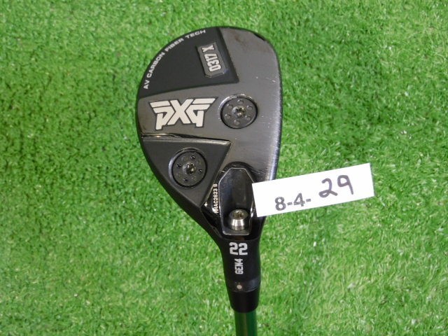 PXG 0317X Gen 4 22* Hybrid Aldila NV Green 85 Stiff Graphite 39.5″ Excellent