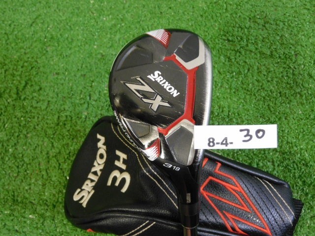 Srixon ZX 19* 3 Hybrid Rescue Recoil ES 85 F4 Stiff Graphite with HC & Mid Grip