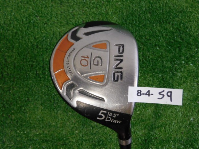 PING G10 Draw 18.5* 5 Wood TFC 129 Regular Graphite 42″