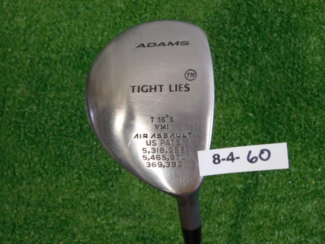 Adams Tight Lies 16* 3 Wood VMI SuperShaft Regular Graphite