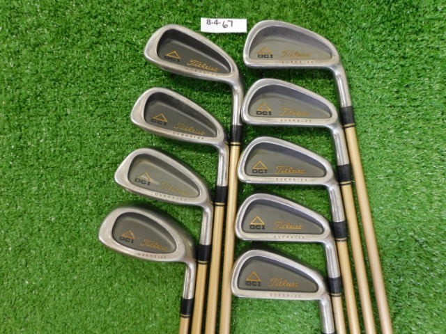 Titleist DCI Oversize Irons 3-P & W Tri-Spec A Senior Graphite