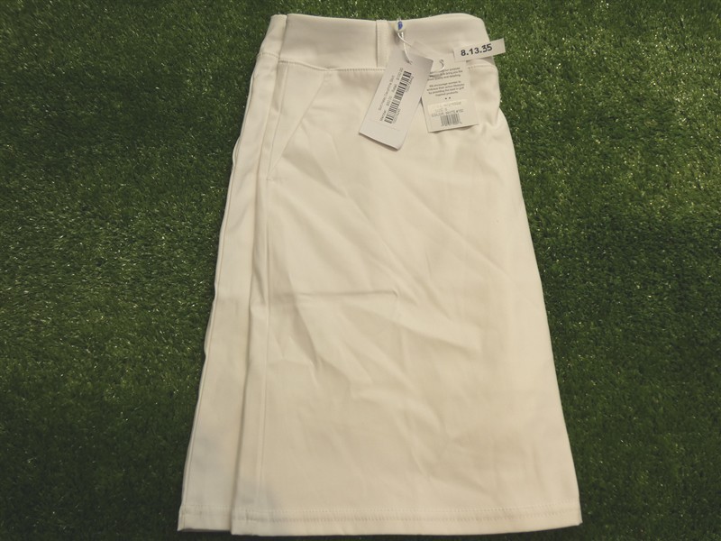 NEW Sport Haley Womens Dauphine Skirt Golf Skort White Small