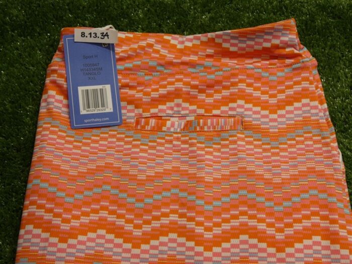 NEW Sport Haley Womens Parsons Skirt Golf Skort Pink/Orange XXL 2XL