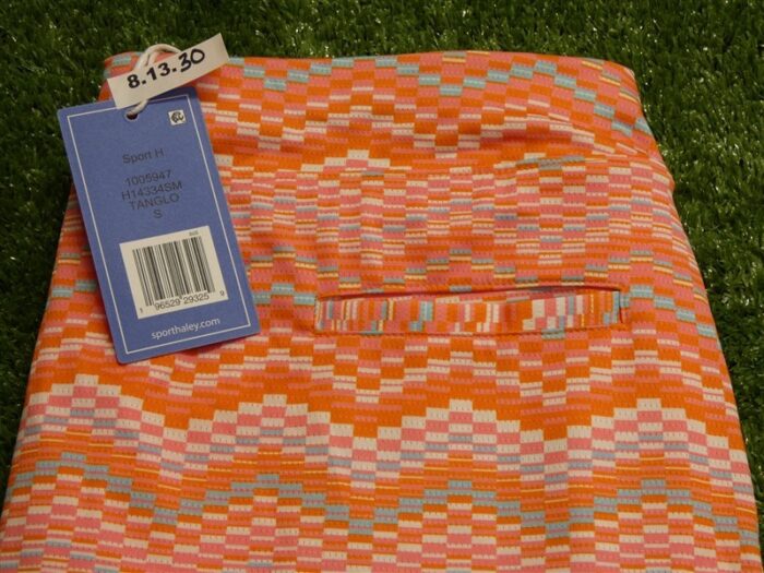 NEW Sport Haley Womens Parsons Skirt Golf Skort Pink/Orange Small