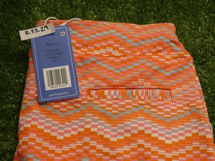 NEW Sport Haley Womens Parsons Skirt Golf Skort Pink/Orange Extra Small