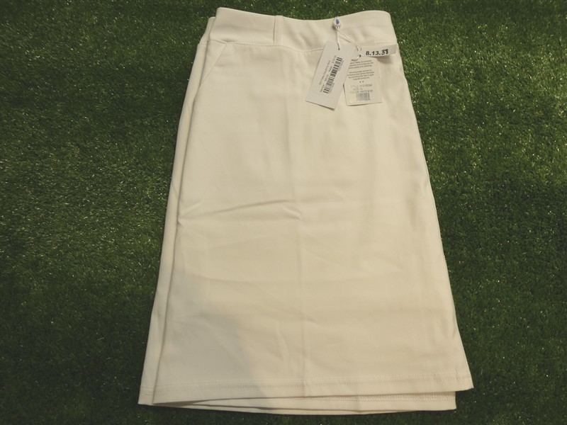NEW Sport Haley Womens Dauphine Skirt Golf Skort White Extra Large