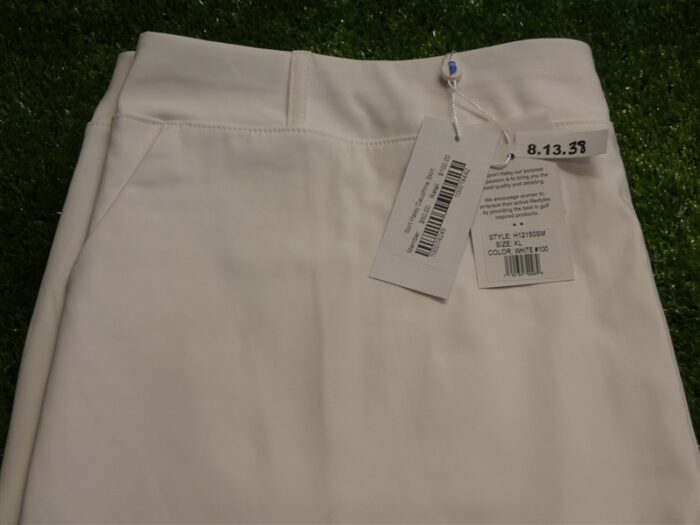 NEW Sport Haley Womens Dauphine Skirt Golf Skort White Extra Large