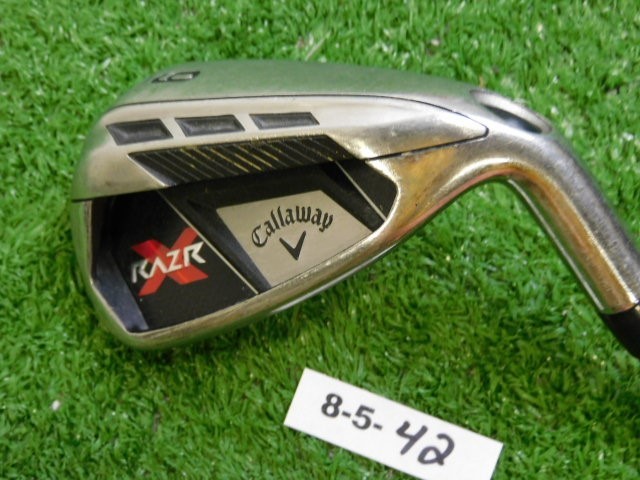 Callaway RAZR X 9 Iron Rifle Precision 6.5 X Extra Steel 2* Upright +.5″