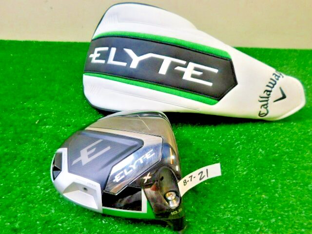 Callaway ELYTE X 10.5* Right-Hand Driver HEAD ONLY  with Cover. Excellent
