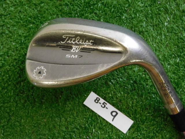 Titleist Vokey SM7 Brushed Steel 60* 10* Lob Wedge S Grind Dynamic Gold Steel