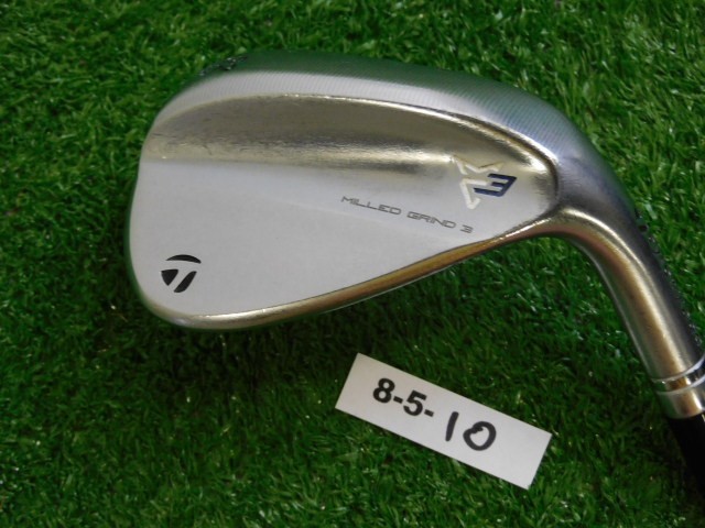 TaylorMade Milled Grind 3 MG3 Chrome 52* 09* Gap Wedge SB S200 Steel Excellent