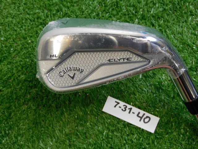 Callaway Elyte HL 7 Iron KBS Max 80 Stiff Steel New