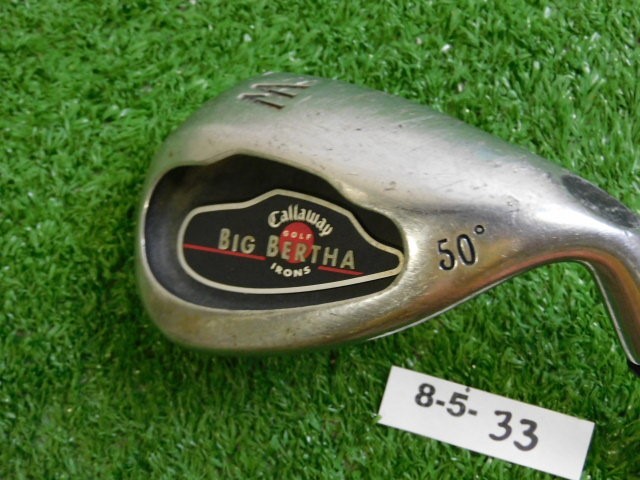 Callaway Big Bertha 50* W Gap Wedge RCH 75i Regular Graphite 2* Upright +.5″