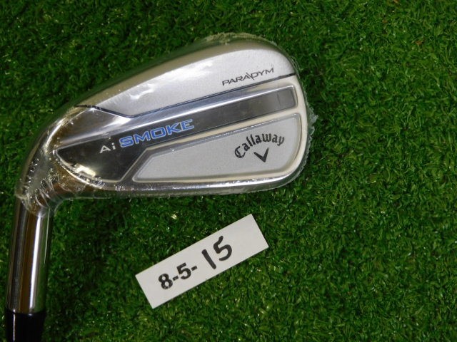 Callaway Paradym Ai Smoke Left Hand 7 Iron Elevate MPH 95 Stiff Steel New