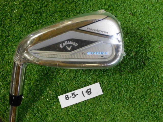 Callaway Paradym Ai Smoke HL Left Hand 7 Iron Elevate MPH 85 Regular Steel New