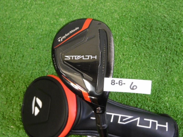TaylorMade Stealth 22* 4 Hybrid Rescue Ventus Red 6 Regular Graphite with HC Mid