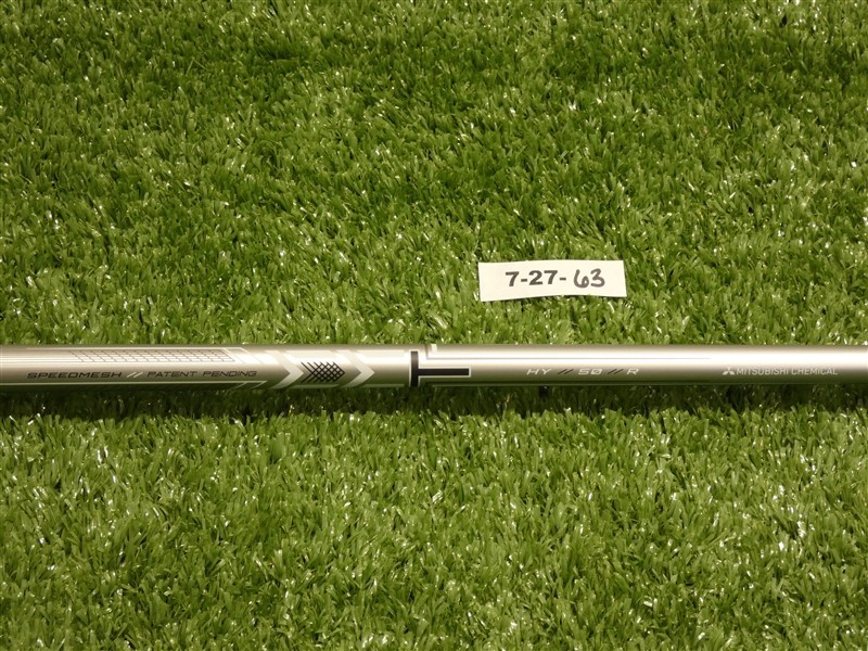 Titleist Mitsubishi MMT SpeedMesh 50g Regular Hybrid Shaft 38.5″ Mint