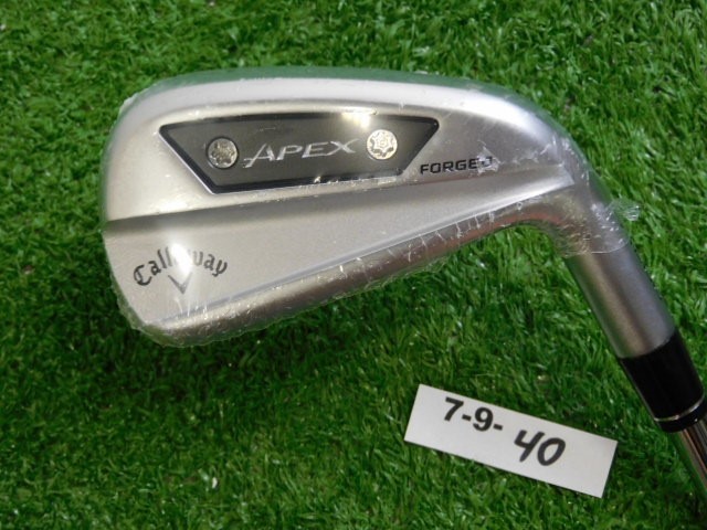 Callaway Apex Ai200 Forged 7 Iron Dynamic Gold Mid 100 R300 Regular Steel New